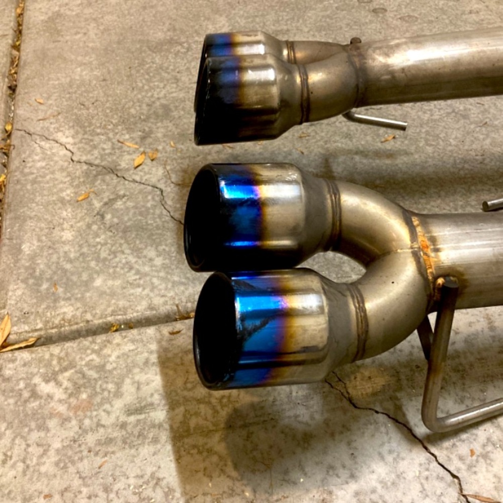 Exhaust ETS Extreme Catback Burnt Tips (Barely Used!!)